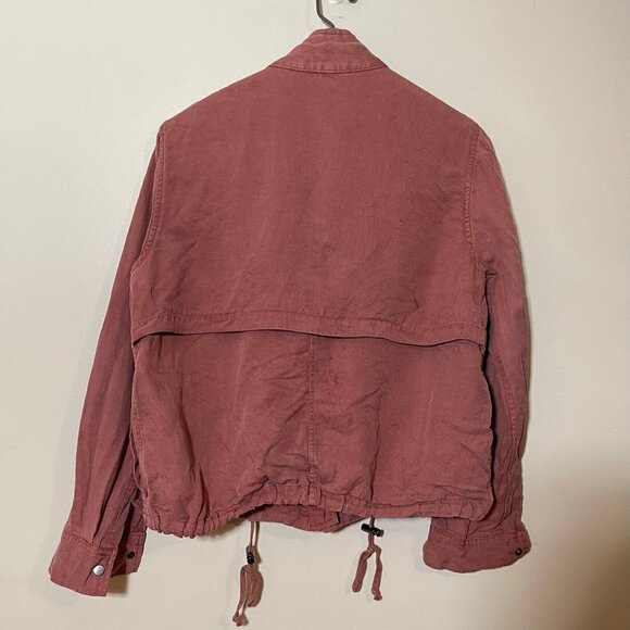 Rails Collins Pink Utility Jacket Size Small - Picture 3 of 7